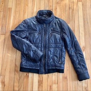 Dolce & Gabbana Navy Bomber Jacket